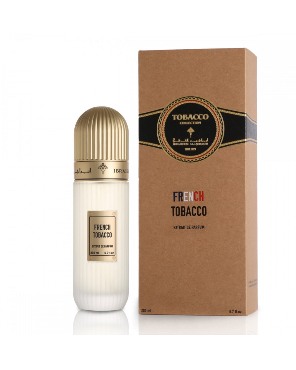 FRENCH TOBACCO 200ml – IBRAHIM ALQURASHI foryou.ma | vente de parfum original au Maroc pour homme et femme – Vous cherchez un