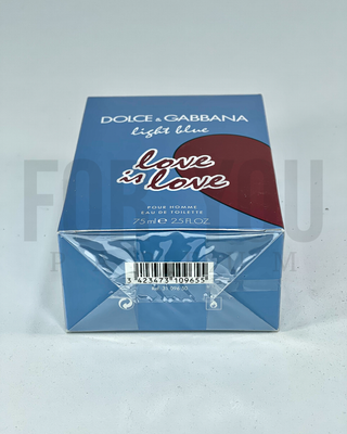 DOLCE & GABBANA- LIGHT BLUE LOVE IS LOVE Pour Homme