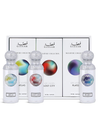 ATLANTIS SET 3X50ml – GISSAH foryou.ma | vente de parfum original au Maroc pour homme et femme – Vous cherchez un parfum original ? Achetez des Parfums authentiques aux meilleurs prix au Maroc–foryou la meilleurs parfumerie en ligne