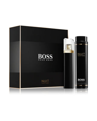COFFRET Parfum HUGO BOSS BOSS NUIT Pour Femme, eau de parfum femme, notes Floral Aldéhydé. 100% authentique, livraison rapide au Maroc. foryou.ma
