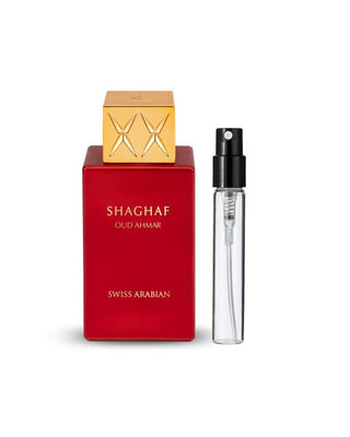 DECANTAGE SHAGHAF OUD AHMAR – SWISS ARABIAN foryou.ma | La Destination Ultime pour des Parfums Originaux à des Prix Imbattables au maroc.