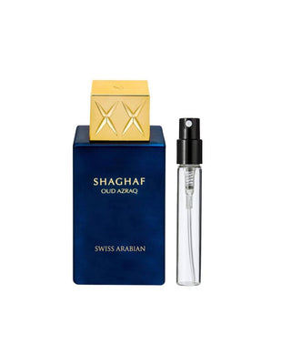 DECANTAGE SHAGHAF OUD AZRAQ – SWISS ARABIAN foryou.ma | La Destination Ultime pour des Parfums Originaux à des Prix Imbattables au maroc.