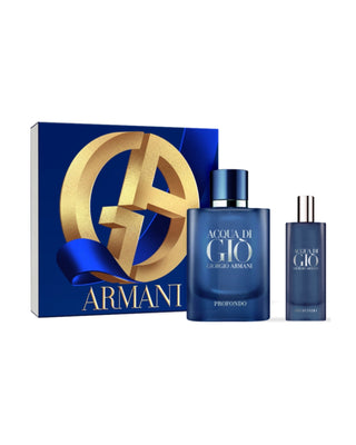 GIORGIO ARMANI - COFFRET ACQUA DI GIO PROFONDO Eau De Parfum-foryou-vente de parfum original au Maroc