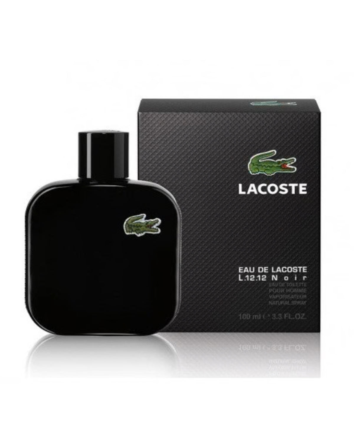 LACOSTE - EAU DE LACOSTE L. 12 12 NOIR Eau De Toilette-foryou-vente de parfum original au Maroc-parfum original Maroc-prix ma