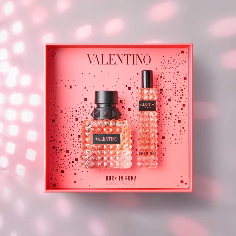 VALENTINO - COFFRET BORN IN ROMA CORAL FANTASY Eau De Parfum-foryou-vente de parfum original au Maroc-parfum original Maroc-p