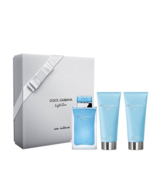 COFFRET LIGHT BLUE EAU DE PARFUM INTENSE – DOLCE & GABBANA  foryou.ma | vente de parfum original au Maroc pour homme et femme – Vous cherchez un parfum original ? Achetez des Parfums authentiques aux meilleurs prix au Maroc – foryou la meilleurs parfumerie en ligne