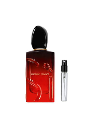 DECANTAGE SI PASSIONE Eau De Parfum Intense 2024 – GIORGIO ARMANI