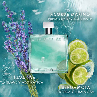 CHROME AZURE Eau De Toilette – AZZARO