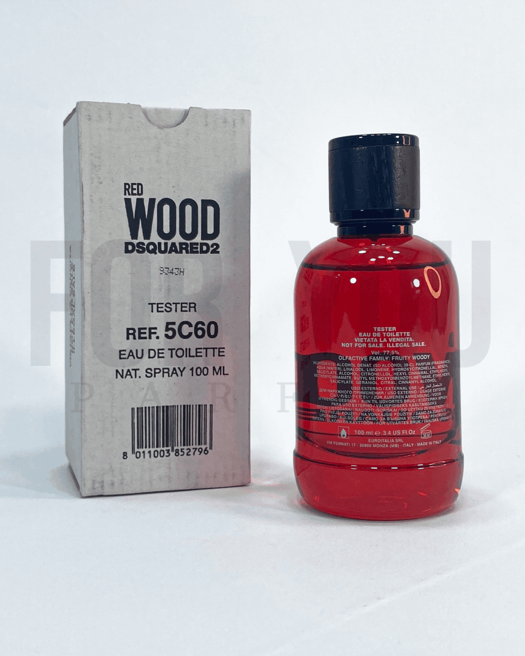 TESTEUR RED WOOD-DSQUARED2