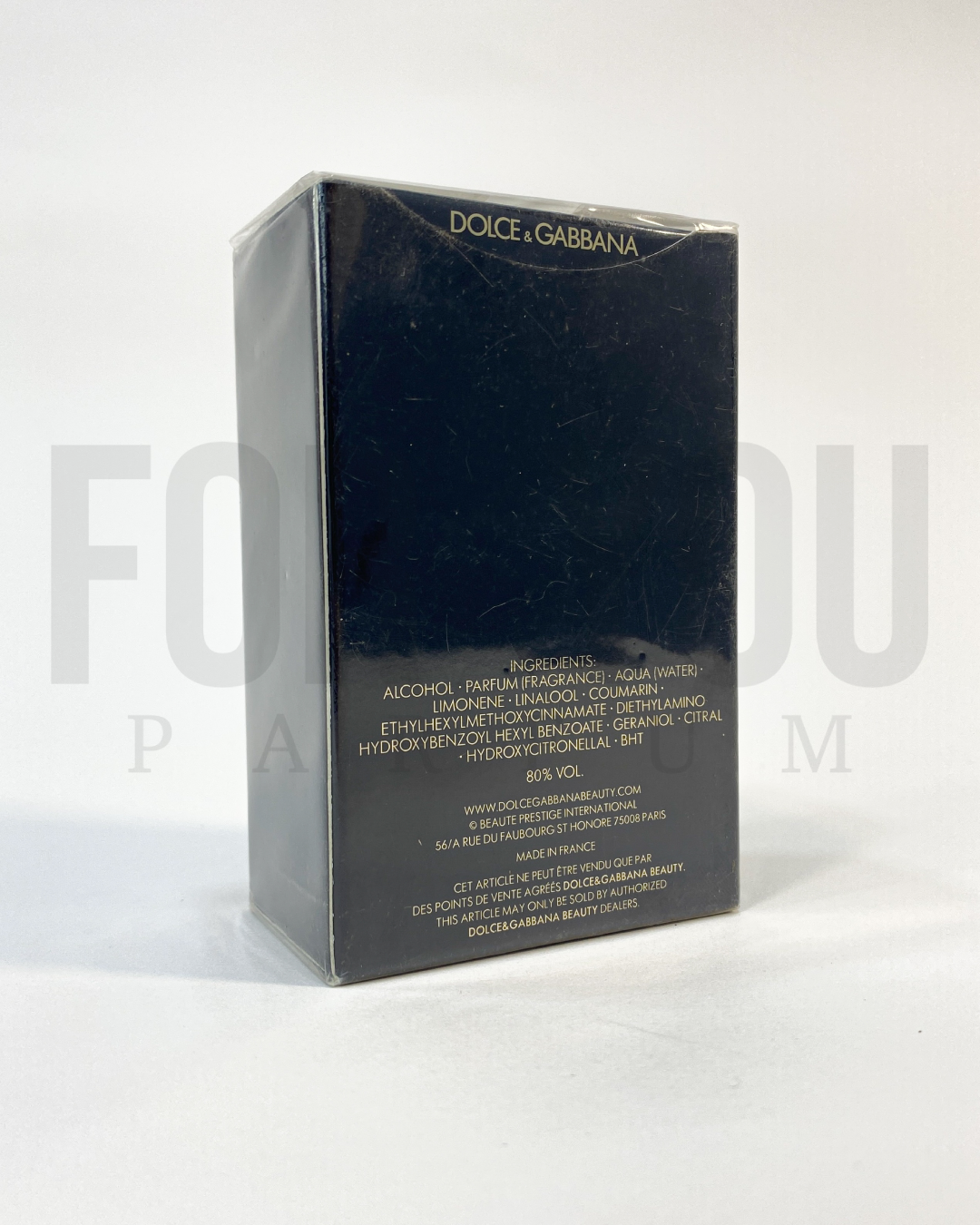 DOLCE&GABBANA-THE ONE FOR MAN Eau De Parfum Intense-authentique-parfum authentique-prix maroc-original-original perfum-perfum