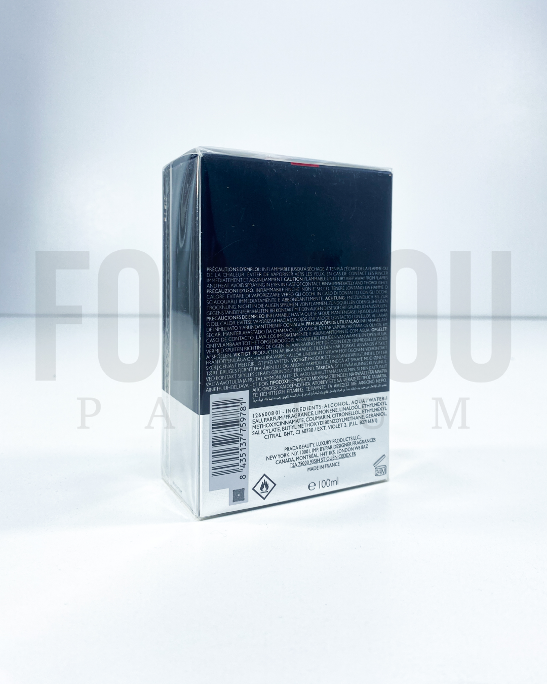 LUNA ROSSA CARBON Eau De Toilette – PRADA